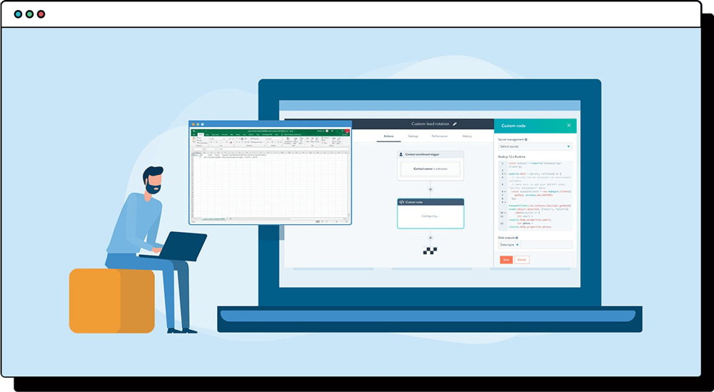Workflow-Automation framed