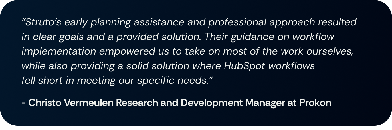 prokon client quote