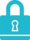 security blue icon